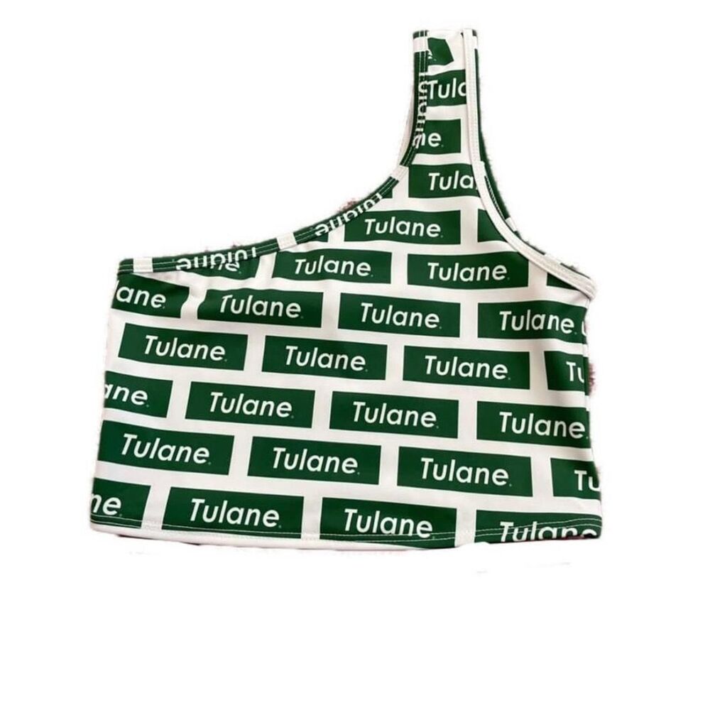 Corey Paige designs Tulane Women's multi Crop-top